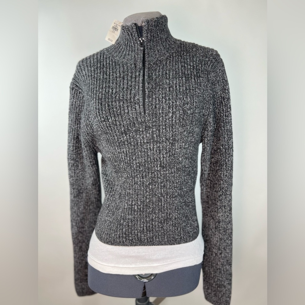 Aerie half-zip, cropped sweater XL